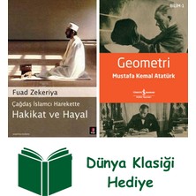 Kapı Yayınları Hakikat ve Hayal + Geometri + Dünya Klasiği Hediye
