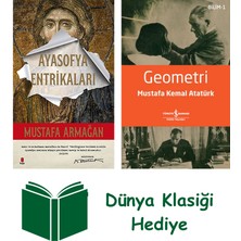 Kapı Yayınları Ayasofya Entrikaları + Geometri + Dünya Klasiği Hediye