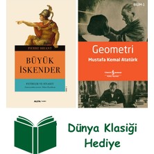 Alfa Yayınları Büyük Iskender Fetihler ve Siyaset + Geometri + Dünya Klasiği Hediye