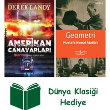 Artemis Yayınları Amerikan Canavarları (Ciltli) + Geometri + Dünya Klasiği Hediye