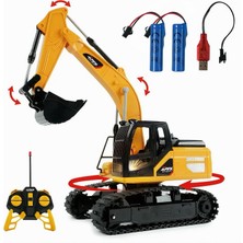 Kumandalı Full Fonksiyon Şarjlı Paletli Kepçeli Rc Ekskavatör