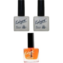 Kalyon Tırnak Sertleştirici 2 Adet + Tırnak Bakım Yağı 1 Adet 3'lü Set