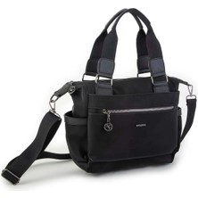 Ada Çanta Kırtasiye Kadın El ve Omuz Çantası Siyah Buzzy