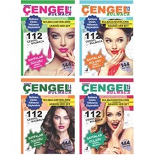 Olimpos Yayınları 4 Kitap Set Süper Çengel Bulmaca (12-13-14-15) Büyük Boy Eğlenceli Hobi Kitapları