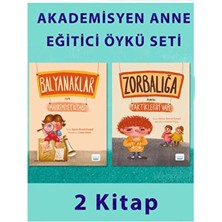 Turta Kitap Akademisyen Anne Öykü Seti 2 Kitap Balyanaklar İçin Mahremiyet + Zorbalığa Karşı Taktiklerim Var, 3-5 Yaş