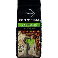RIOBA%100 Arabica Çekirdek Kahve 500 gr (500 G, Kahve Brazil)