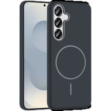 Samsung Galaxy S23 Fe Broş Magsafe Kapak - Füme - FKU8345-1183