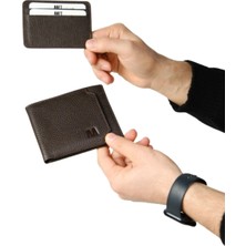 Mft Leather Hakiki Deri Erkek Cüzdan-Kartlık Seti | Paris 1204