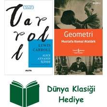 Alfa Yayınları Alice Aynanın Içinde + Geometri + Dünya Klasiği Hediye