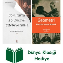 Kapı Yayınları Sorularla 20. Yüzyıl Edebiyatımız + Geometri + Dünya Klasiği Hediye