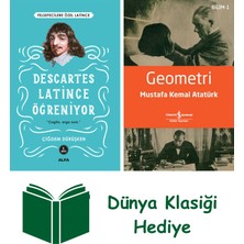 Alfa Yayınları Descartes Latince Öğreniyor + Geometri + Dünya Klasiği Hediye