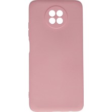 Xiaomi Redmi Note 9 5g Kılıf Nano Içi Kadife Silikon - Pembe - FKU2933-5290