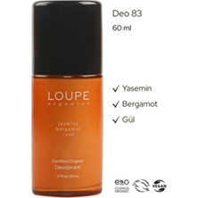 Loupe Organics Unisex Roll-On Deodorant 50ml - Deo83