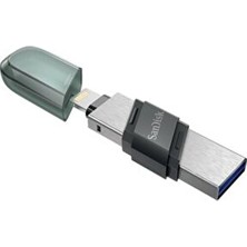 Sandisk Ixpand Flash Drive 64 GB Type A + Lightning Taşınabilir USB Bellek Gri