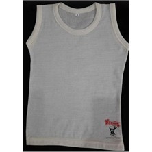 Hasyün 520 Çocuk Termal Ince Yün Atlet Ekru Unisex