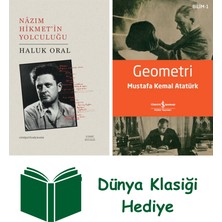 Everest Yayınları Nazım Hikmet'in Yolculuğu (Ciltli) + Geometri + Dünya Klasiği Hediye