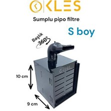 Kles Sumplu Pipo Filtre S Boy, Vatoz Filtresi Pipo Sump Hambur Filtre Seyyar Sump