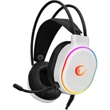 Sommeow Rampage Rogue Beyaz USB 7.1 Surround Rgb Ledli Gaming Oyuncu Mikrofonlu Kulaklık