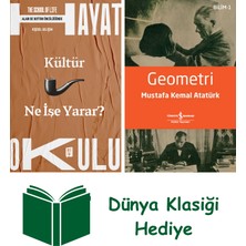 Mona Kitap Hayat Okulu - Kültür Ne Işe Yarar? + Geometri + Dünya Klasiği Hediye
