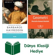 Alfa Yayınları Padişahın Amirali Barbaros Hayreddin + Geometri + Dünya Klasiği Hediye