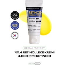 Derma Factory %0.4 Retinoid Leke Kremi Retinoid 4000 Ppm Cream