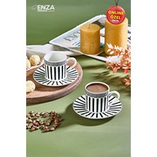 Enza Sofia 2'li Porselen Fincan Seti