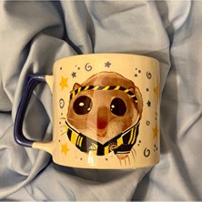 Westartic Sad Üzgün Hamster - Futbol Taraftar: Fenerbahçe Fanatik Kupa Bardak Fincan