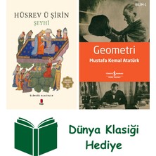 Kapı Yayınları Hüsrev Ü Şirin + Geometri + Dünya Klasiği Hediye