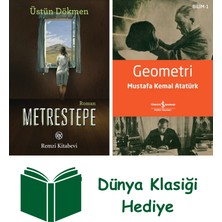 Remzi Kitabevi Metrestepe + Geometri + Dünya Klasiği Hediye