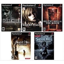 Sony Playstatıon 2 - Sılent Hıll Serisi 5 Oyunluk Set - Sadece Çipli Cihazlar Için!