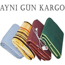 Meltem Ekstra Battal Elektrikli Battaniye 140X175 cm Farklı Renk Seçenekleriyle Yumuşak Doku