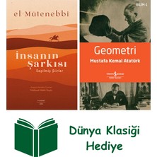 Everest Yayınları Insanın Şarkısı + Geometri + Dünya Klasiği Hediye