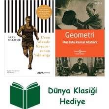 Alfa Yayınları Uzun Mesafe Koşucusunun Yalnızlığı + Geometri + Dünya Klasiği Hediye