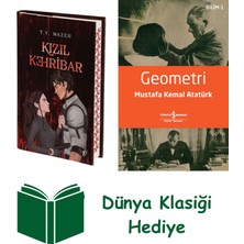 Artemis Yayınları Kızıl Kehribar (Ciltli) + Geometri + Dünya Klasiği Hediye