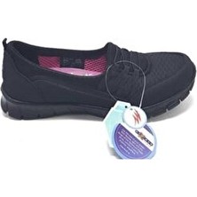 Forelli Lisa-G Anatomik Kadın Yürüyüş Ayakkabısı Siyah Tekstil Tabanlı Esnek Tasarım