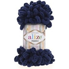 Alize Puffy 58 Lacivert El Örgü Ipliği 100 Gr.