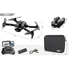 Munico A13 4K Çift Kameralı Katlanabilir Drone Fpv Wifi, Brushless Motor, Akıllı Engel Kaçınma 15 Dakika