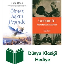 Mona Kitap Ölmez Aşkın Peşinde + Geometri + Dünya Klasiği Hediye