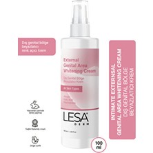Lesa Derm LESADERM Dış Genital Bölge Beyazlatıcı Krem 100ML Tüm Ciltler İçin Kararma Azaltıcı Etki