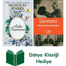 Artemis Yayınları Aşka Inanınca (Cep Boy) + Geometri + Dünya Klasiği Hediye