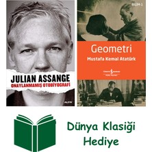 Alfa Yayınları Onaylanmamış Otobiyografi + Geometri + Dünya Klasiği Hediye