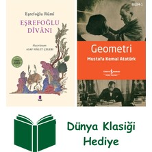 Kapı Yayınları Eşrefoğlu Divanı + Geometri + Dünya Klasiği Hediye