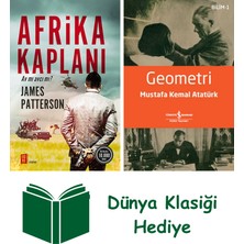 Mona Kitap Afrika Kaplanı + Geometri + Dünya Klasiği Hediye