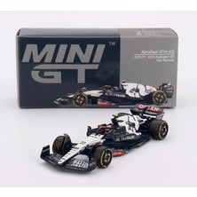 Mini Gt 726: Alphatauri AT04 #22 Yuki Tsunoda 2023 F1 2023 Australian Gp 1/64 Model Araba
