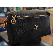 Ada Çanta Kırtasiye Kadın Çapraz Çanta Dikdörtgen 3 Fermuarlı