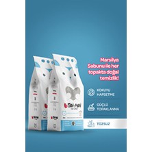 Toi Moi 2'li Avantaj Paketi Topaklanan,tozsuz,hijyenik Marsilya Sabunlu Bentonit Kedi Kumu 2X10LT
