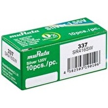 Sony Murata 337 SR416SW Saat Pili 10'lu (1 Kutu)