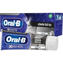 Oral-B Pro 3D White Kömür Özlü Diş Macunu 75 ml