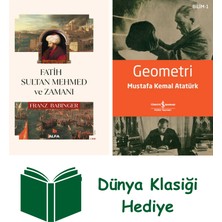 Alfa Yayınları Fatih Sultan Mehmed ve Zamanı (Ciltli) + Geometri + Dünya Klasiği Hediye