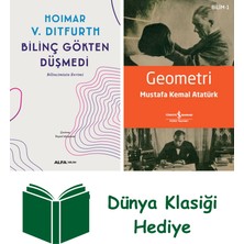 Alfa Yayınları Bilinç Gökten Düşmedi + Geometri + Dünya Klasiği Hediye